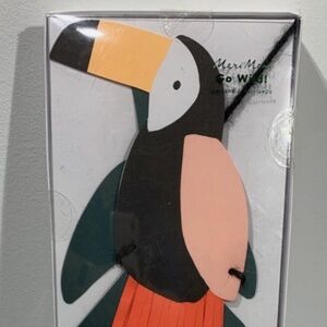 Meri Meri 20ft Garland Go Wild Parrot Floral Banner Bunting